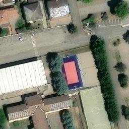 Volleyball Court — aerial view