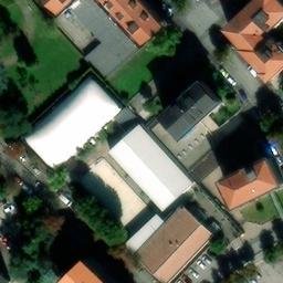 Volleyball Court — aerial view