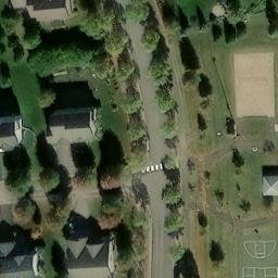 Minnetrista Beach Volleyball Court — aerial view