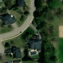 Eden Prairie Beach Volleyball Court #15 — aerial view