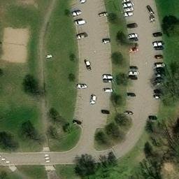 Richfield Beach Volleyball Court #7 — aerial view