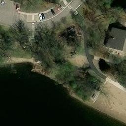 Eden Prairie Beach Volleyball Court #13 — aerial view