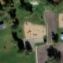 Dayton Beach Volleyball Court — aerial view
