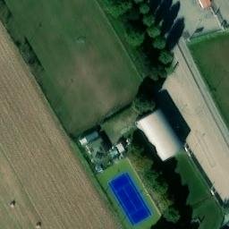 Volleyball Court — aerial view