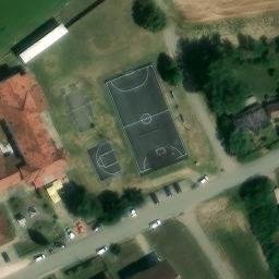Volleyball Court — aerial view