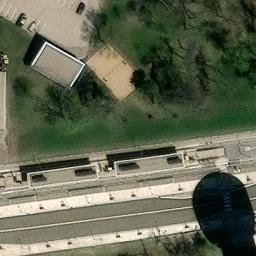 Eden Prairie Beach Volleyball Court #9 — aerial view