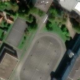 Volleyball Court — aerial view