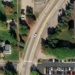 River Falls Beach Volleyball Court #3 — aerial view