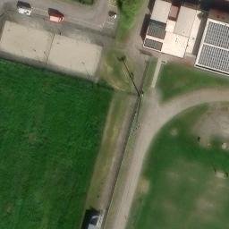 Volleyball Court — aerial view