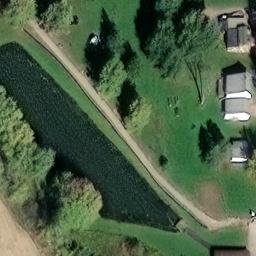 Wittenberg Beach Volleyball Court — aerial view