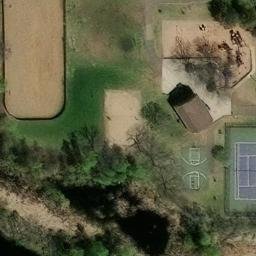 Eden Prairie Beach Volleyball Court #1 — aerial view