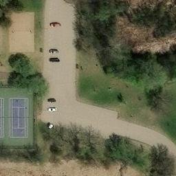 Eden Prairie Beach Volleyball Court #2 — aerial view