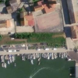 Volleyball Court — aerial view