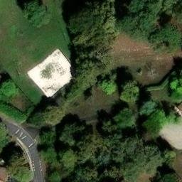 Sand Volleyball Court — aerial view