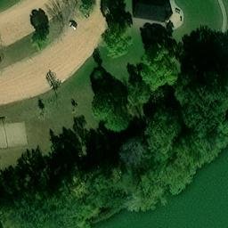 Camden Township Beach Volleyball Court #1 — aerial view