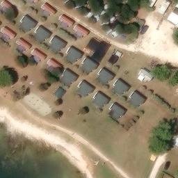 Volleyball Court — aerial view
