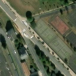 Volleyball Court — aerial view