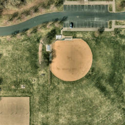 Eagan Beach Volleyball Court — aerial view