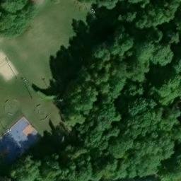 Tay Valley Beach Volleyball Court #2 — aerial view