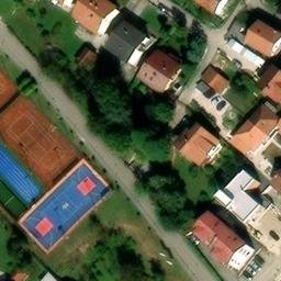Volleyball Court — aerial view