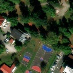 PMF igralište — aerial view