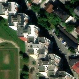Volleyball Court — aerial view