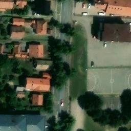 Volleyball Court — aerial view