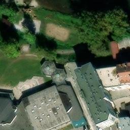 Volleyball Court — aerial view