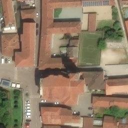 Volleyball Court — aerial view