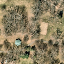 Apple Valley Beach Volleyball Court #10 — aerial view