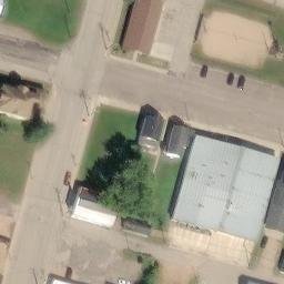 Tigerton Beach Volleyball Court — aerial view