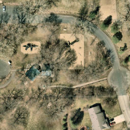 Apple Valley Beach Volleyball Court #5 — aerial view