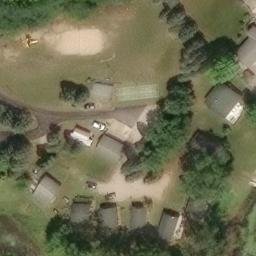 Almira Township Beach Volleyball Court #1 — aerial view
