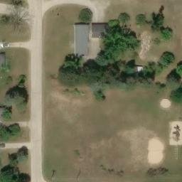 Fairview Beach Volleyball Court #4 — aerial view