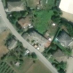 Sand Volleyball Court — aerial view