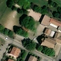 Volleyball Court — aerial view