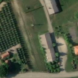 Volleyball Court — aerial view