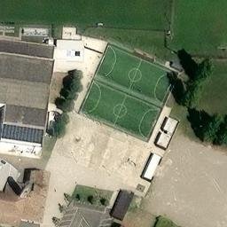 Volleyball Court — aerial view