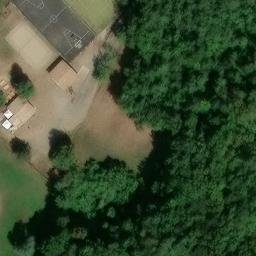 Sand Volleyball Court — aerial view