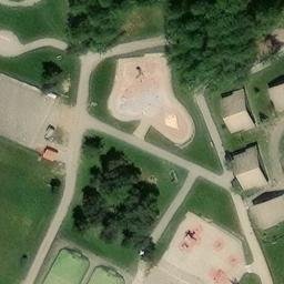 Volleyball Court — aerial view