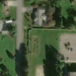 Marshfield Beach Volleyball Court #3 — aerial view