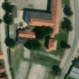 Volleyball Court — aerial view