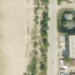 Sauble Beach North Beach Volleyball Court #2 — aerial view