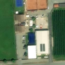 Sand Volleyball Court — aerial view
