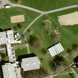 Village of Canton Beach Volleyball Court #2 — aerial view