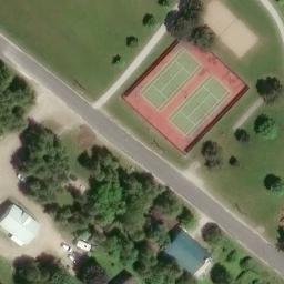 Clarksburg Beach Volleyball Court — aerial view