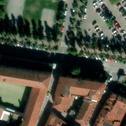 Volleyball Court — aerial view
