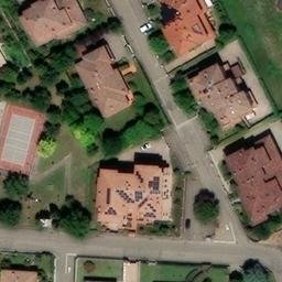 Volleyball Court — aerial view