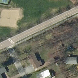 Colchester Beach Volleyball Court #2 — aerial view