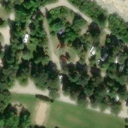 The Blue Mountains Beach Volleyball Court — aerial view